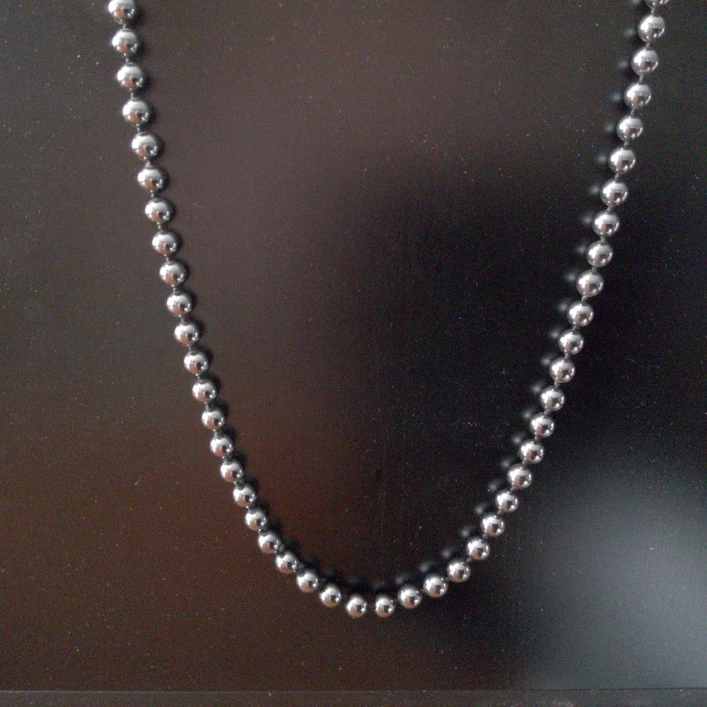 Hematite Necklace sparkle shiny celebrate - Picture 1 of 4